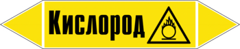 Маркировка трубопровода "кислород" (пленка, 358х74 мм) - Маркировка трубопроводов - Маркировки трубопроводов "ГАЗ" - Магазин охраны труда и техники безопасности stroiplakat.ru