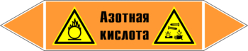 Маркировка трубопровода "азотная кислота" (k21, пленка, 358х74 мм)" - Маркировка трубопроводов - Маркировки трубопроводов "КИСЛОТА" - Магазин охраны труда и техники безопасности stroiplakat.ru